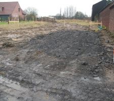 Accès chantier fini