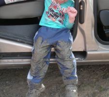 Voil&agrave;, nous l'avons pris sur le chantier avec nous