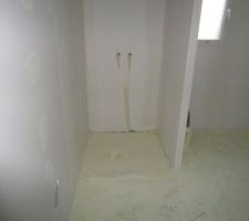 Salle de bains - Isolation sol.