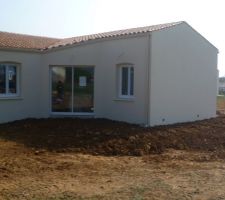 Enduit et terrassement