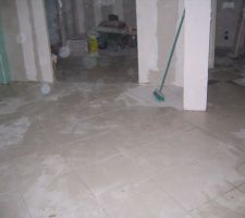 Carrelage en cours