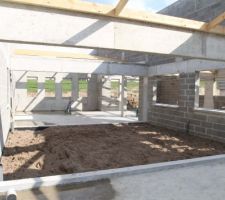 Patio en place
