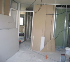 Montage murs interieurs