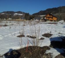 Prise de vue du terrain