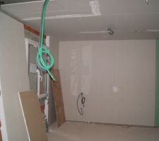 Faux Plafond RDC et isolation des murs