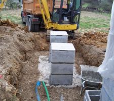 Cuve de récupération des eaux pluviales  5000 l ,gros travail de terassement ,un fini  impeccable   Enfin ça réconforte .
