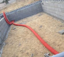 Vide sanitaire : pose plomberie / &eacute;lec