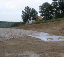 Empierrement plateforme