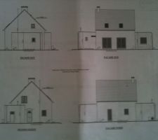 Voici les 4 facades