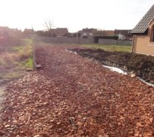 Acces chantier fait fin janvier par nos soins