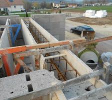 Coffrage pour hall d'entr&eacute;e