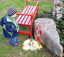 Dimanche de Pâques: Hugo à la recherche des cadeaux du lièvre de Pâques