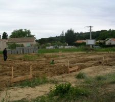 Implantation des chaises et terrassement
dur&eacute;e implantation 1j
      terrassement 1j
c'est partis.............