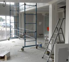 Les bandes dans le salon