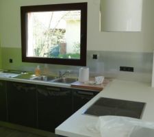 Cr&eacute;dence adh&eacute;sive alu