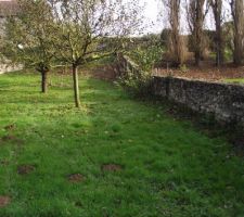 1&egrave;re partie du terrain o&ugrave; sera la maison