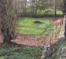 2&egrave;me partie du terrain vue de la route