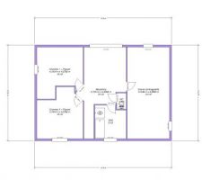 Plan Maison 1er étage