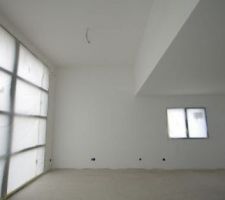 Premi&egrave;re couche de peinture de partout !