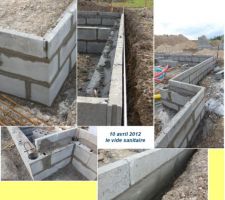 Quelques détails du vide sanitaire