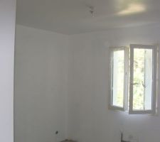 Chambre - plafond termin&eacute;
