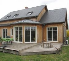 Façade sud nettoyée 2