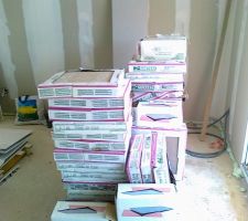 Livraison du carrelage