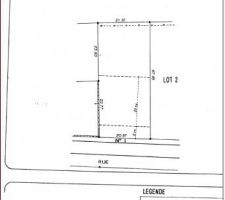 Plan de masse du "Terrain n° 4"