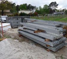 Livraison pour le plancher