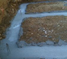 Coulage des fondations