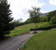 Terrain - vue de la route