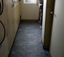 Pose rev&ecirc;tement  couloir