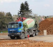 Le b&eacute;ton arrive