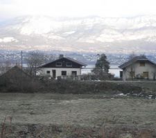 Photo prise depuis le terrain