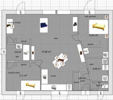 Nouveau plan sans la chambre virtuelle