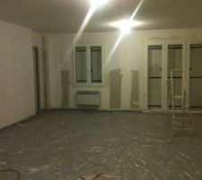 Ratissage des murs