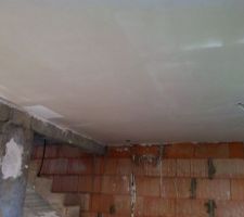Le plafond du RDC