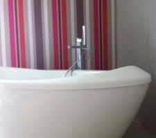 Baignoire ilôt suite parentale