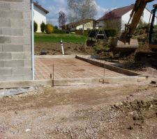 Préparation terrasse