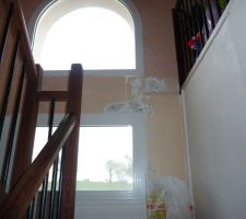 Fissure escalier