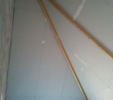 Plafond salon terminé