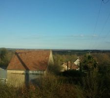 Vue de la future chambre