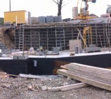 Elevation des murs - RDC