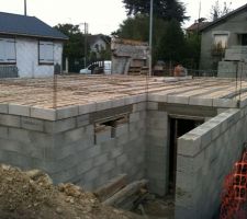 Préparation des hourdis, poutrelles