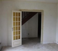 SUppression de cloison entr&eacute;e / salon s&agrave;m