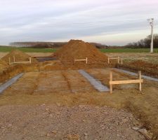 Coulage des fondations