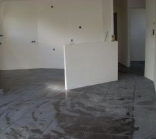 Carrelage sol termin&eacute;