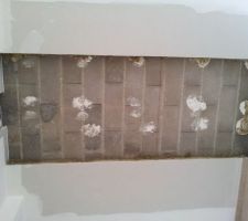 Cloison descendu en attendant le po&ecirc;le.