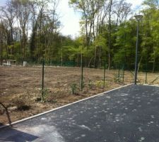 Fin de la viabilisation du terrain