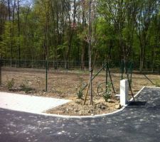 Fin de la viabilisation du terrain